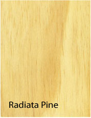 Radiata Pine Sliced